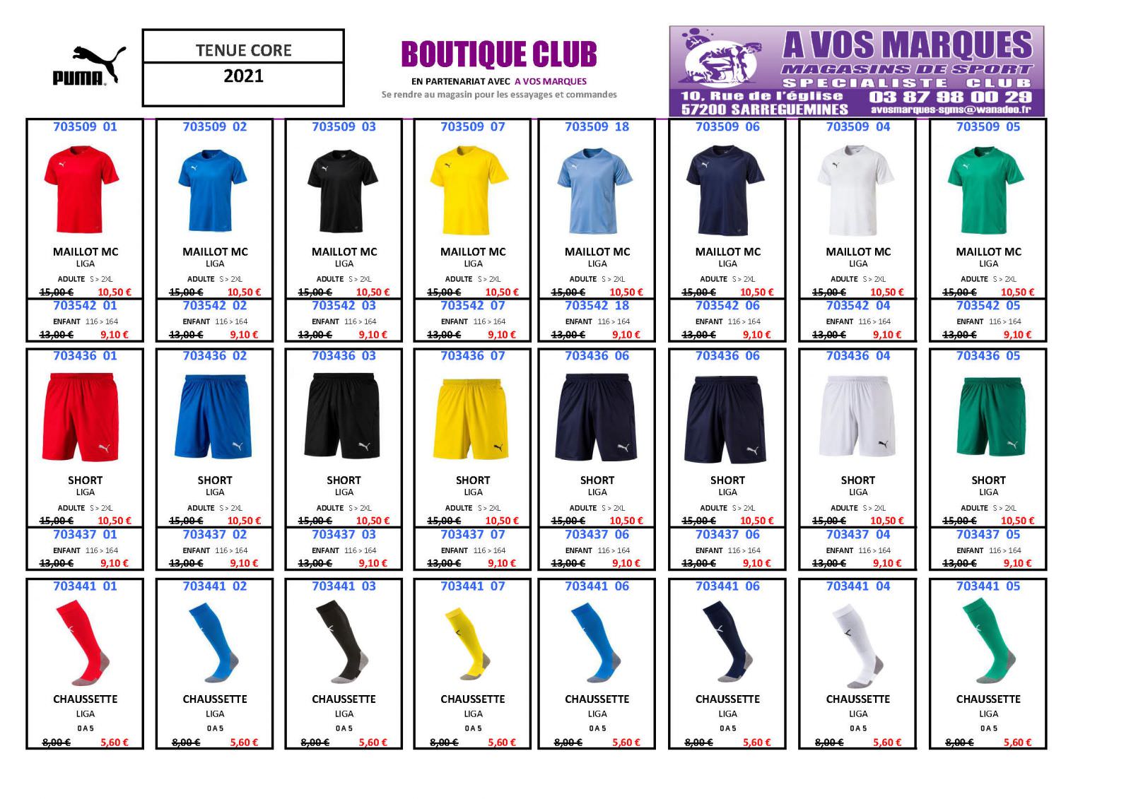 puma equipementier foot