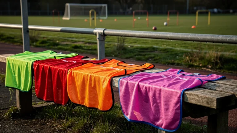 Des chasubles d'entraînement lavées vingt fois : lesquelles ont tenu