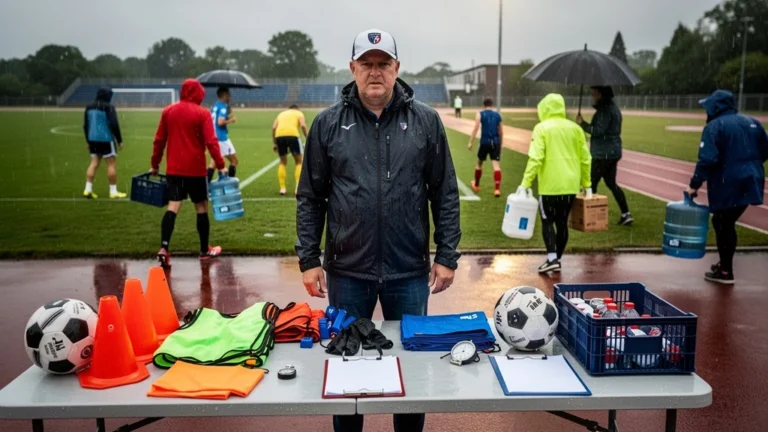 Le jour où j'ai géré l'intendance d'un tournoi sous la pluie