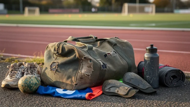 Le sac de sport que je traîne depuis dix ans et ce qu'il a survécu