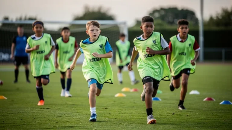 Négligé la taille des chasubles, les U13 ont flotté toute la saison