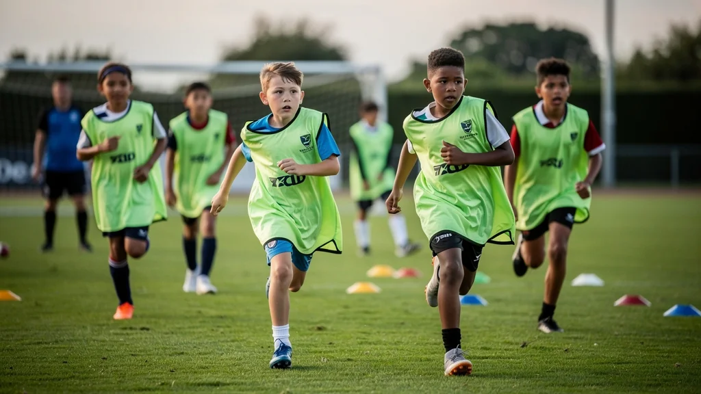 Négligé la taille des chasubles, les U13 ont flotté toute la saison