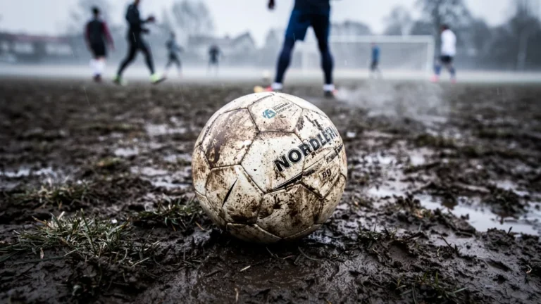 Un ballon d'entrée de gamme à l'épreuve d'un hiver de terrain gras