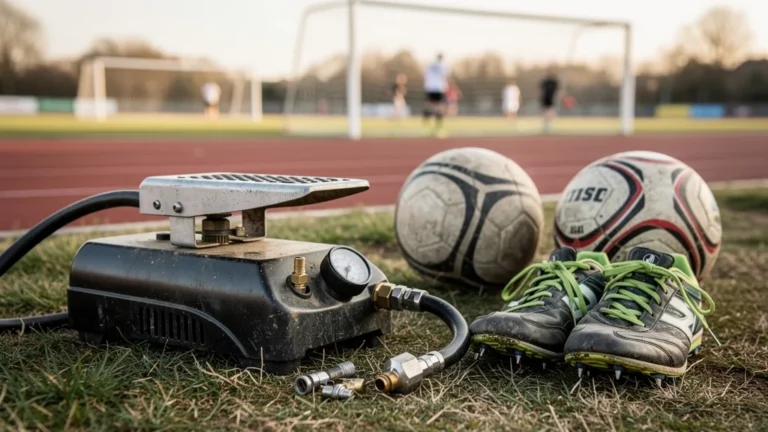 Une pompe et un kit de gonflage de club essayés toute une saison