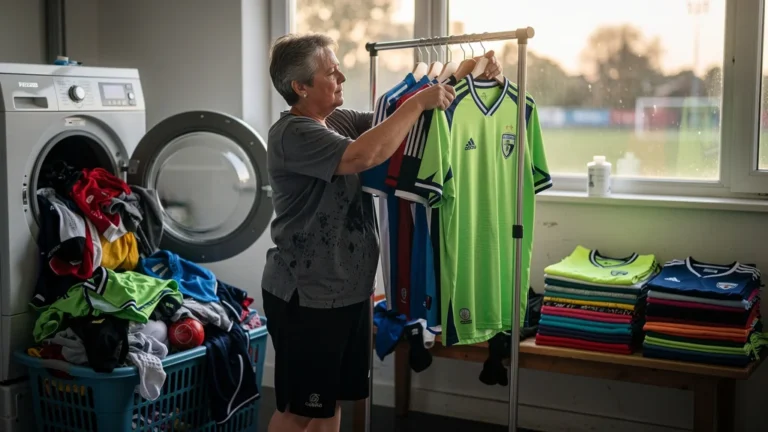 Une saison à laver les maillots de l'équipe, ce que j'ai appris du textile